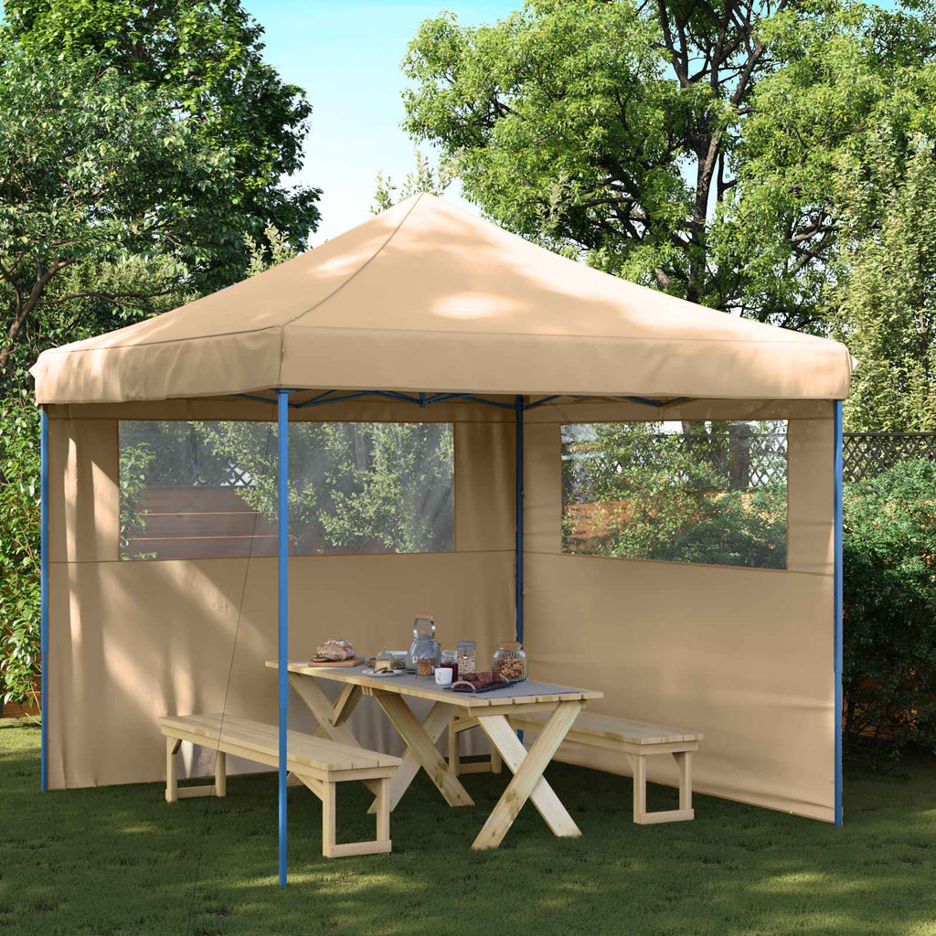 Tenda Party Beige 292 x 292 x 315 cm Tessuto Oxford