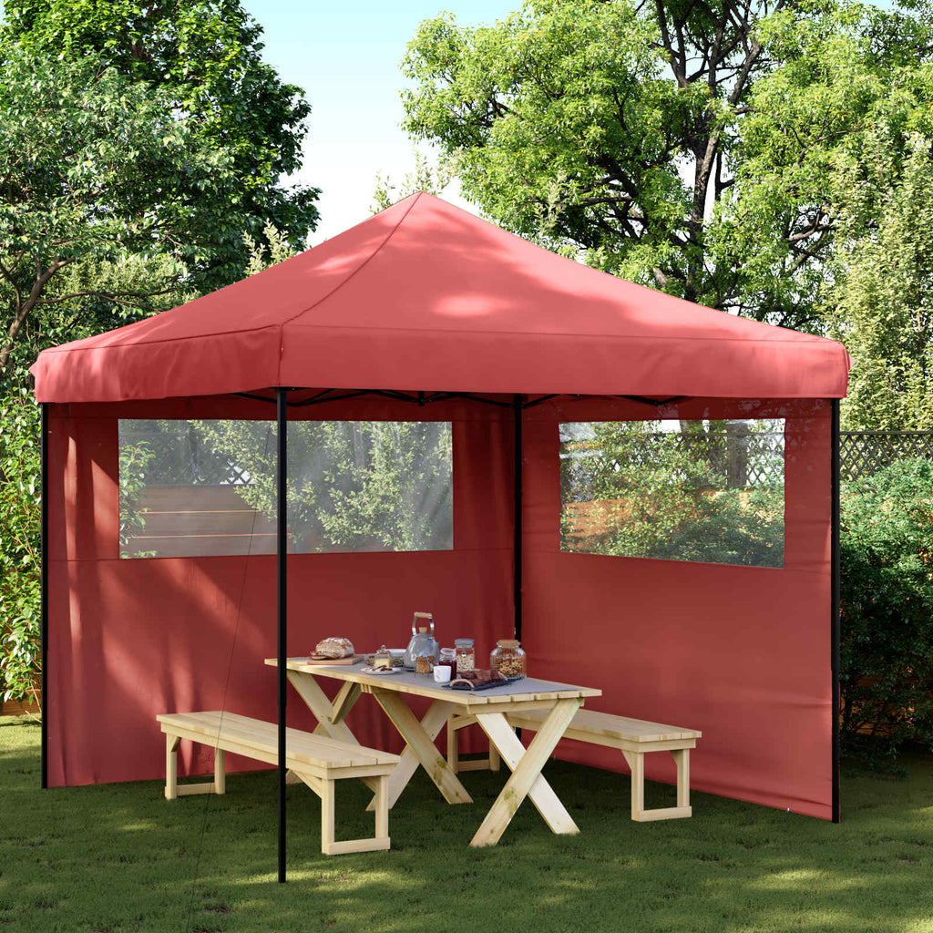 Tenda Party Borgogna 292 x 292 x 315 cm Tessuto Oxford