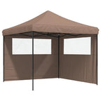 Tenda Party Marrone 292 x 292 x 315 cm Tessuto Oxford