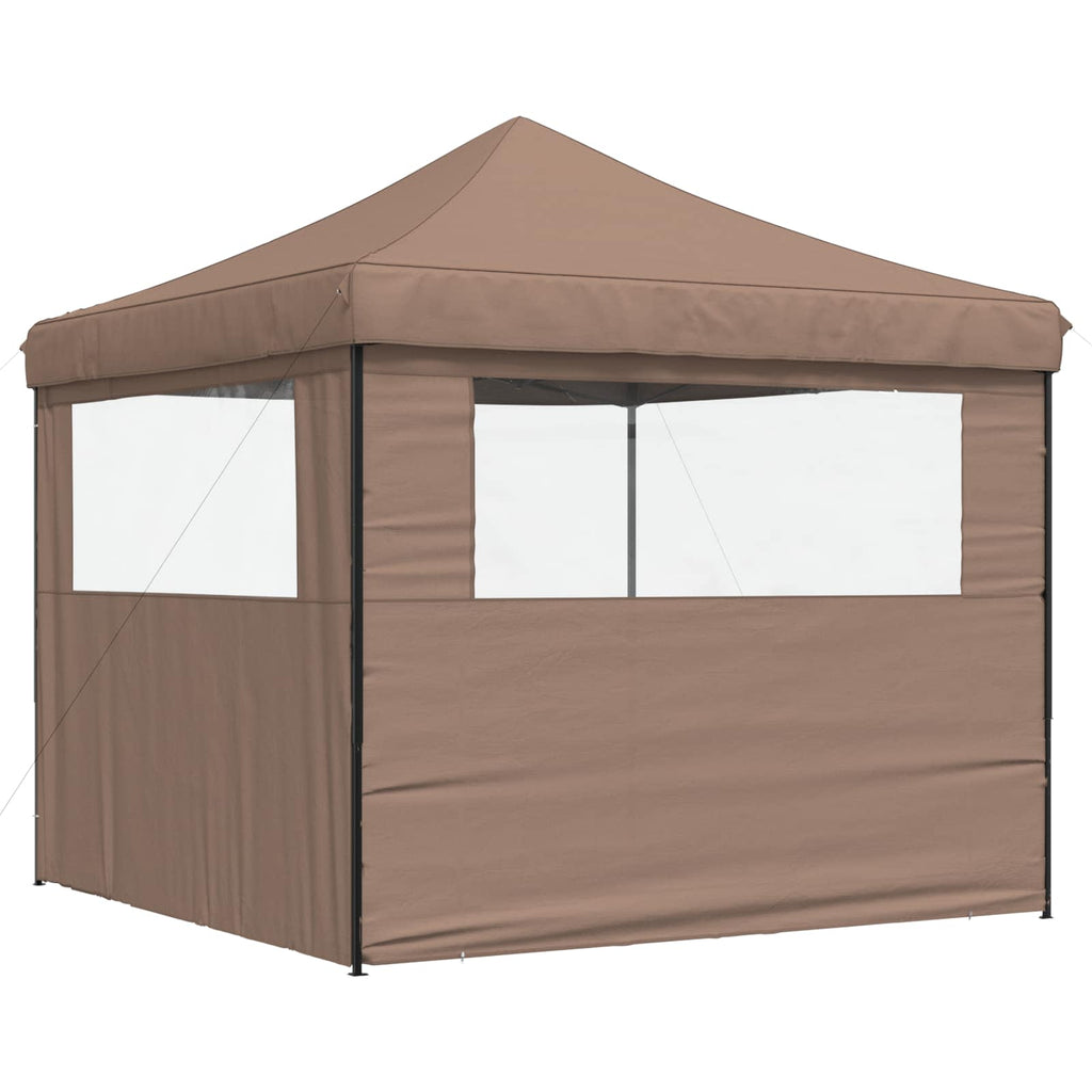 Tenda Party Marrone 292 x 292 x 315 cm Tessuto Oxford