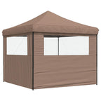 Tenda Party Marrone 292 x 292 x 315 cm Tessuto Oxford
