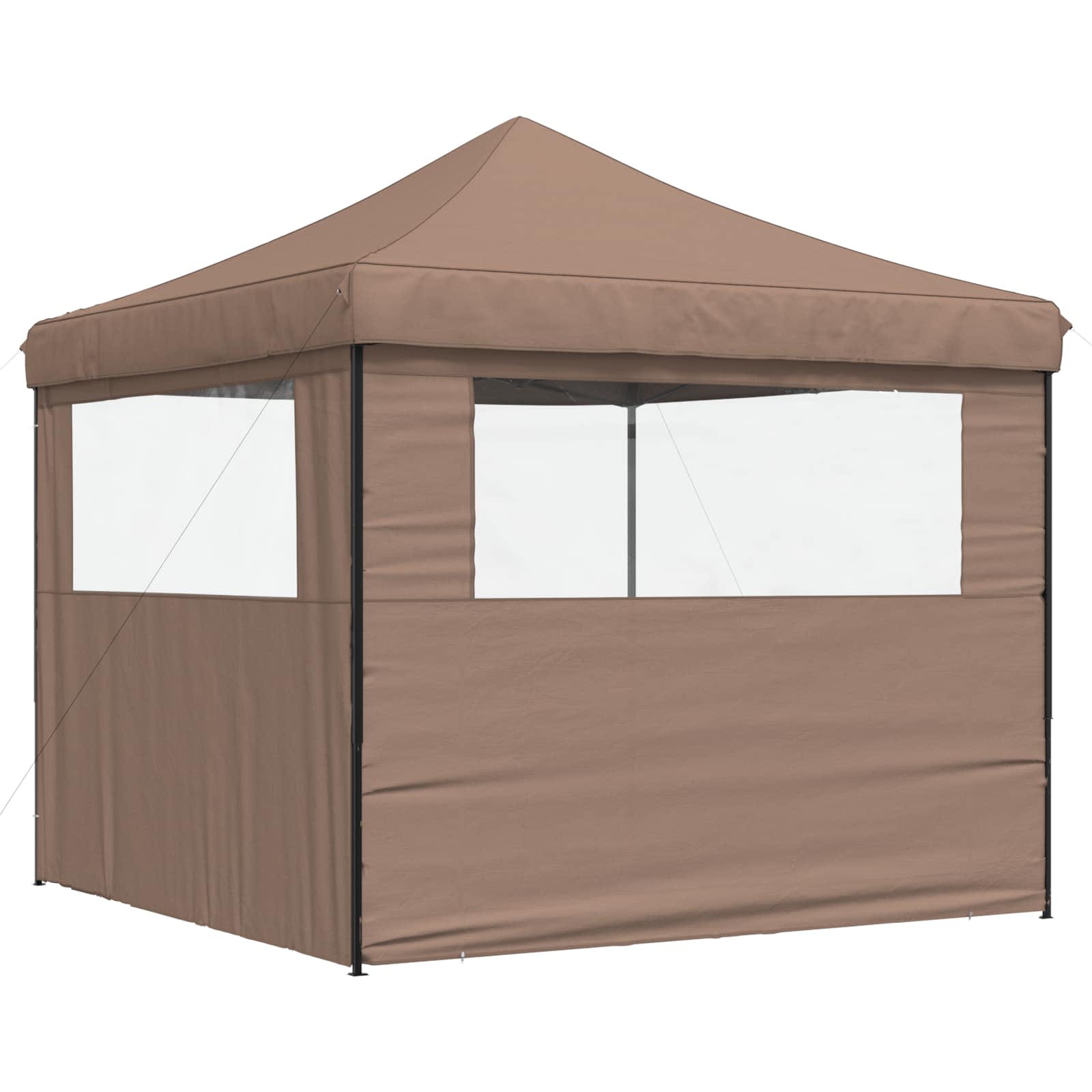 Tenda Party Marrone 292 x 292 x 315 cm Tessuto Oxford