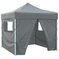 Tenda Party Antracite 291 x 291 x 315 cm Tessuto Oxford