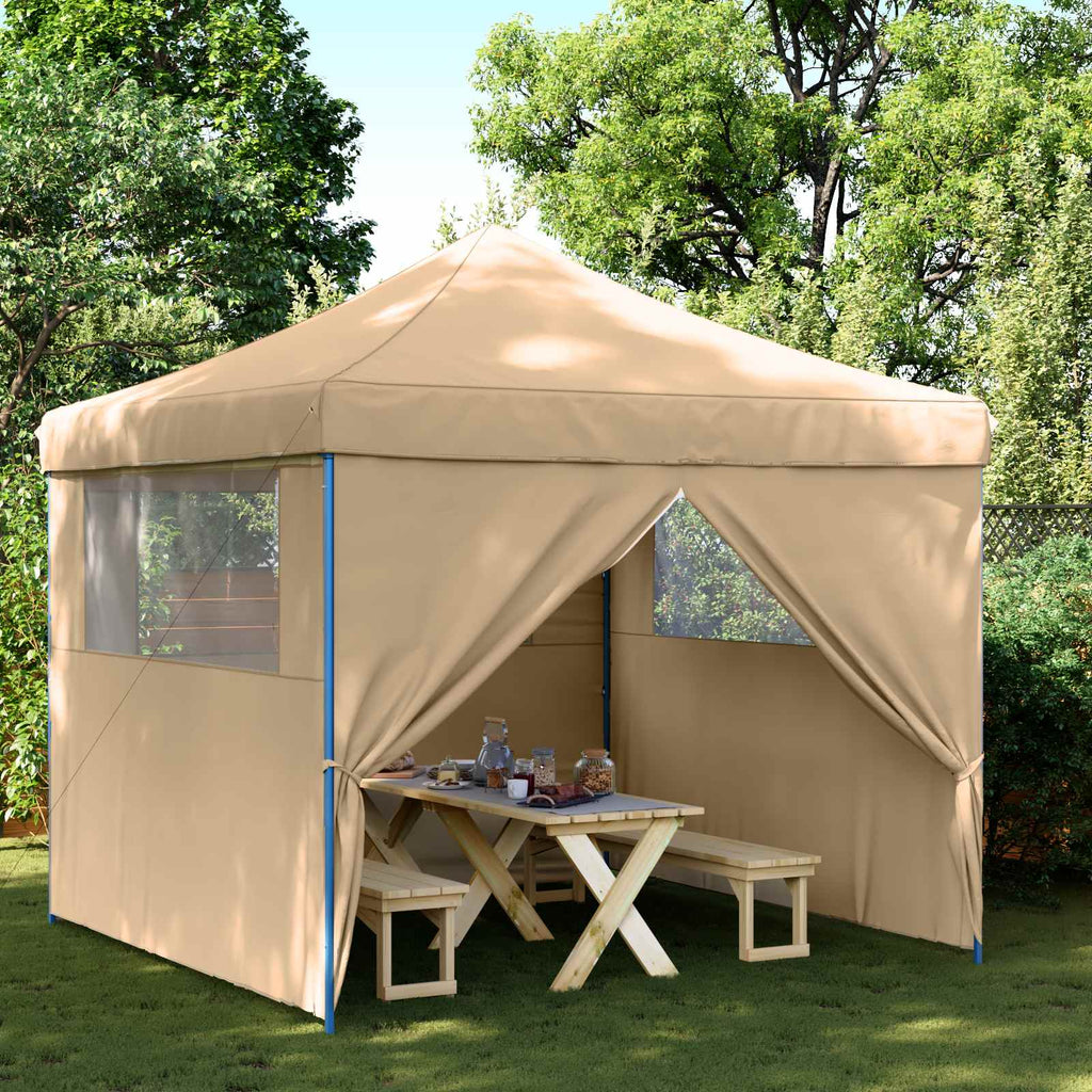 Tenda Party Beige 292 x 292 x 315 cm Tessuto Oxford
