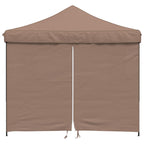 Tenda Party Marrone 292 x 292 x 315 cm Tessuto Oxford