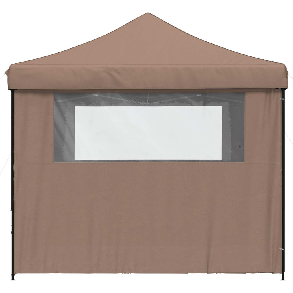 Tenda Party Marrone 292 x 292 x 315 cm Tessuto Oxford