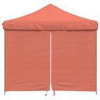 Tenda Party 292 x 292 x 315 cm Terracotta Tessuto Oxford