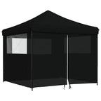 Tenda Party Nero 292 x 292 x 315 cm Tessuto Oxford