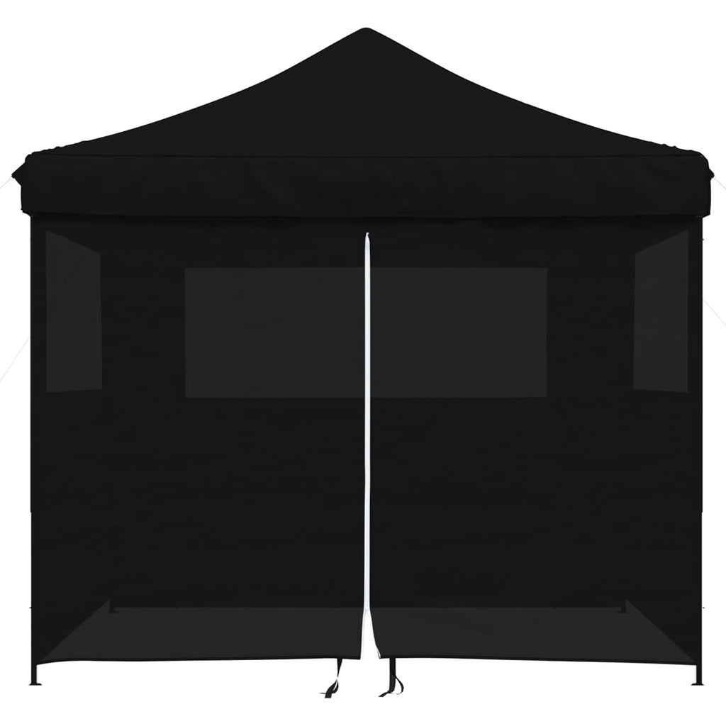 Tenda Party Nero 292 x 292 x 315 cm Tessuto Oxford