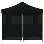 Tenda Party Nero 292 x 292 x 315 cm Tessuto Oxford