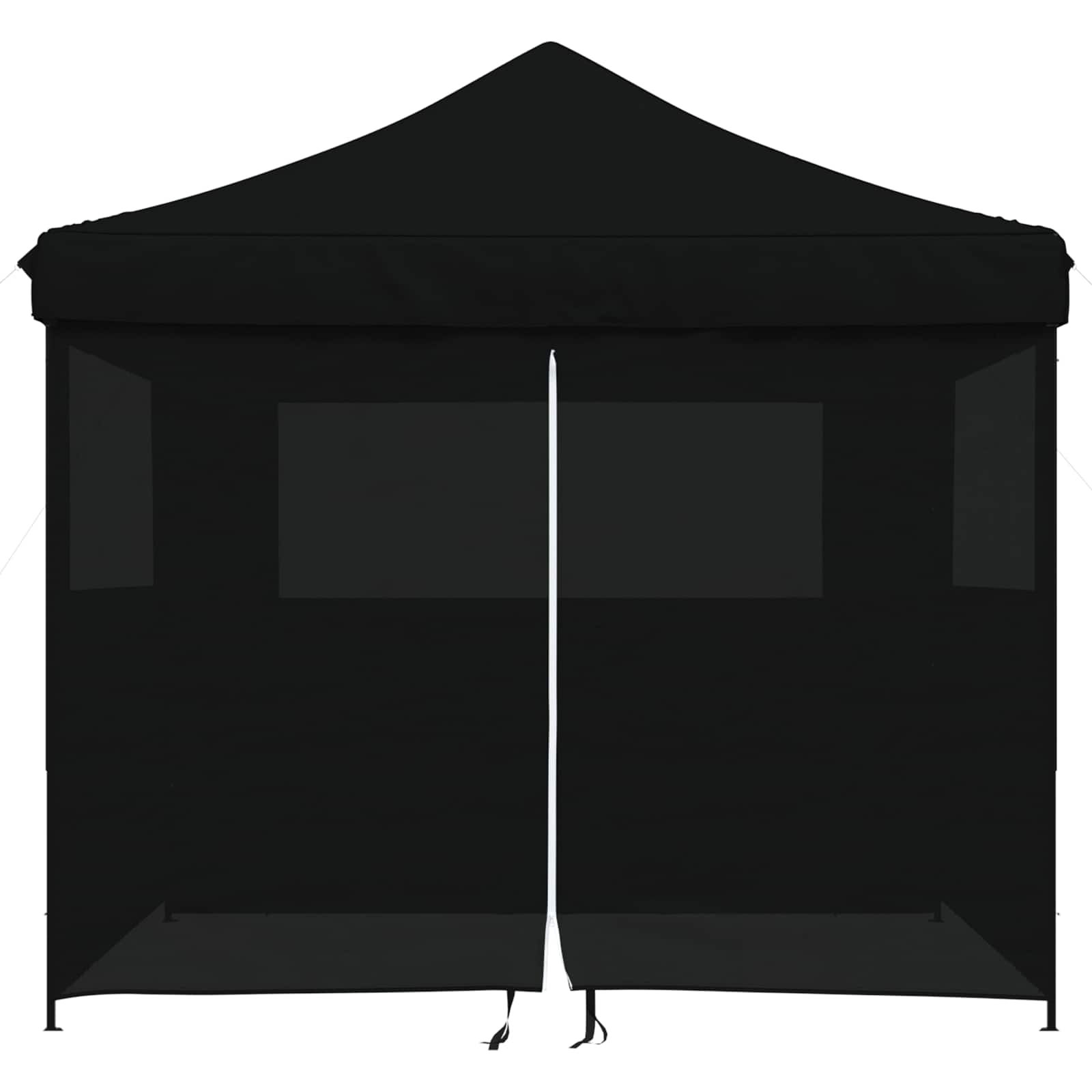 Tenda Party Nero 292 x 292 x 315 cm Tessuto Oxford