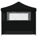 Tenda Party Nero 292 x 292 x 315 cm Tessuto Oxford