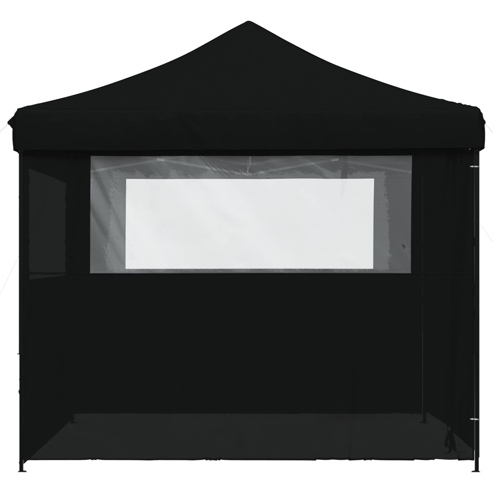 Tenda Party Nero 292 x 292 x 315 cm Tessuto Oxford