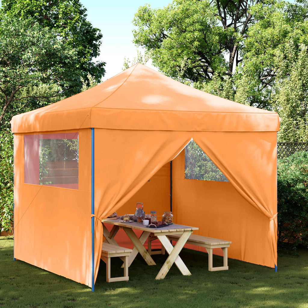Tenda Party Arancione 292 x 292 x 315 cm Tessuto Oxford