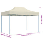 Tenda Party Crema 280 x 410 x 315 cm Tessuto Oxford
