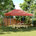 Tenda Party Terracotta 279 x 410 x 315 cm Tessuto Oxford