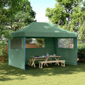 Tenda Party Verde 279 x 410 x 315 cm Tessuto Oxford