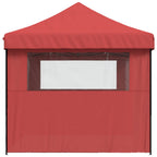 Tenda Party Borgogna 279 x 410 x 315 cm Tessuto Oxford