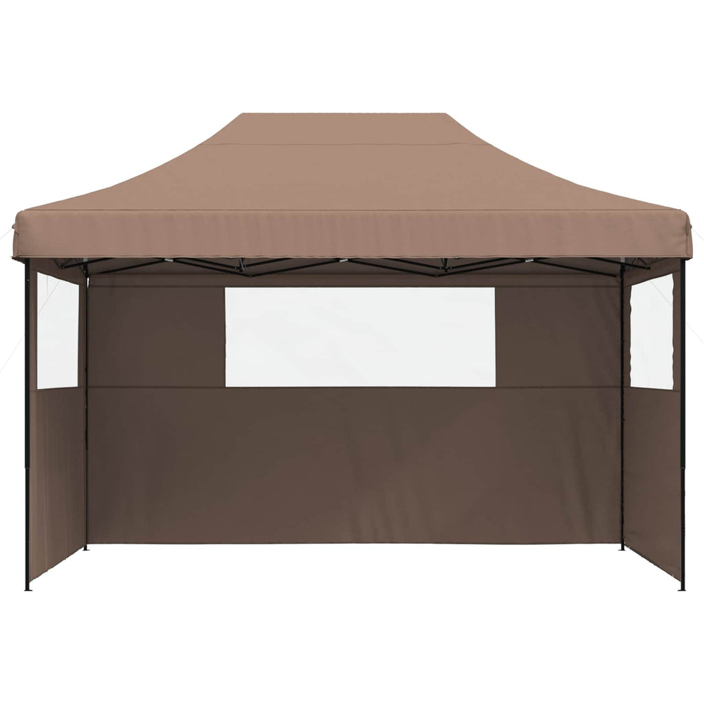 Tenda Party Marrone 279 x 410 x 315 cm Tessuto Oxford