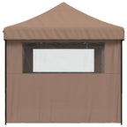 Tenda Party Marrone 279 x 410 x 315 cm Tessuto Oxford