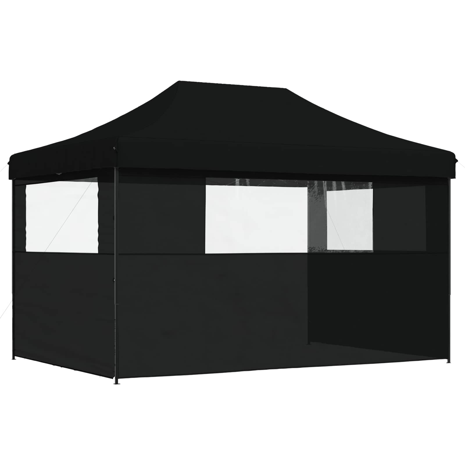 Tenda Party Nero 279 x 410 x 315 cm Tessuto Oxford