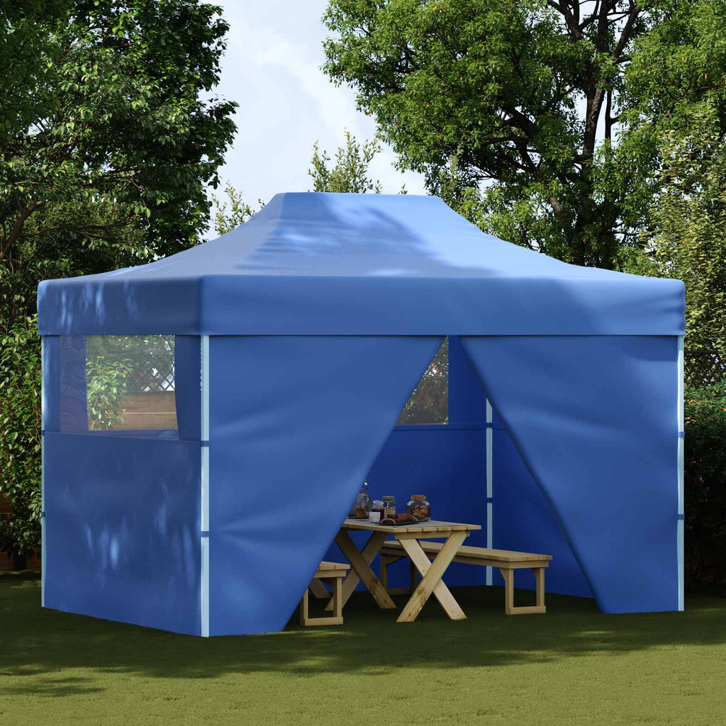 Tenda Party Blu 280 x 410 x 315 cm Tessuto Oxford