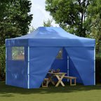 Tenda Party Blu 280 x 410 x 315 cm Tessuto Oxford