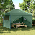 Tenda Party Verde 279 x 410 x 315 cm Tessuto Oxford