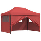 Tenda Party Borgogna 279 x 410 x 315 cm Tessuto Oxford
