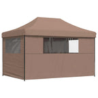 Tenda Party Marrone 279 x 410 x 315 cm Tessuto Oxford