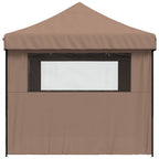 Tenda Party Marrone 279 x 410 x 315 cm Tessuto Oxford