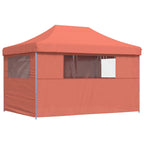 Tenda Party Terracotta 279 x 410 x 315 cm Tessuto Oxford