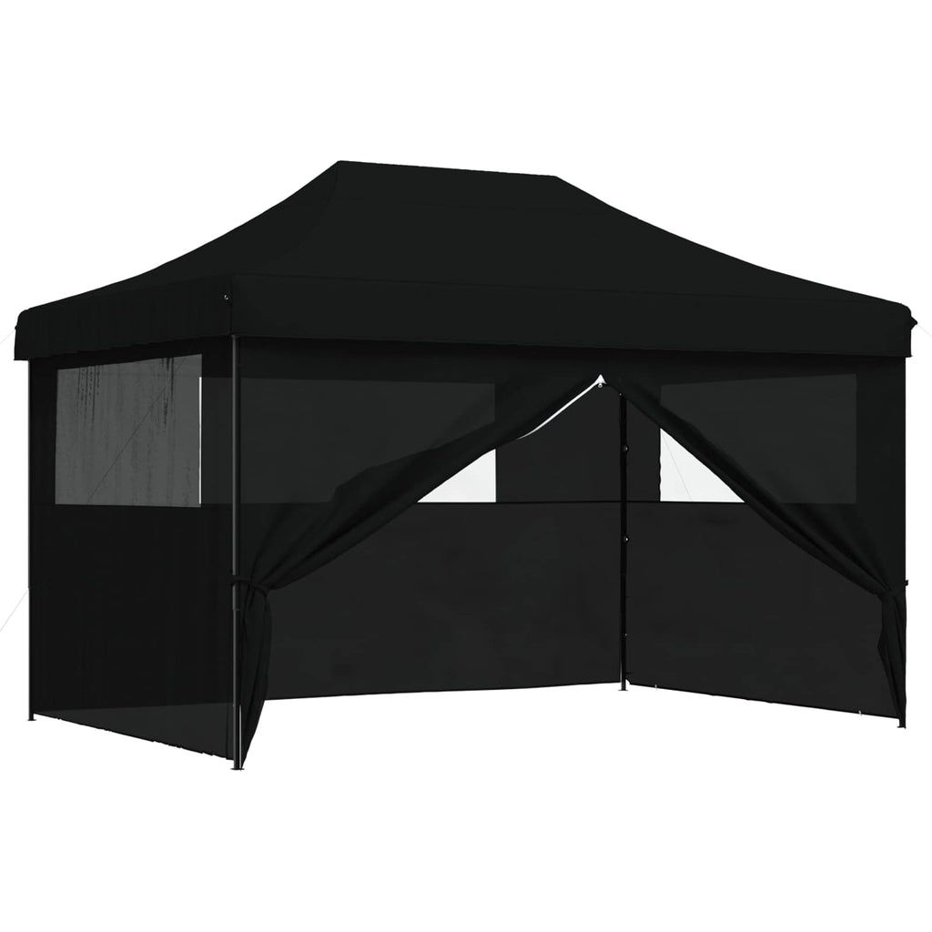 Tenda Party Nero 279 x 410 x 315 cm Tessuto Oxford