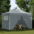 Tenda Party Antracite 291 x 431 x 315 cm Tessuto Oxford