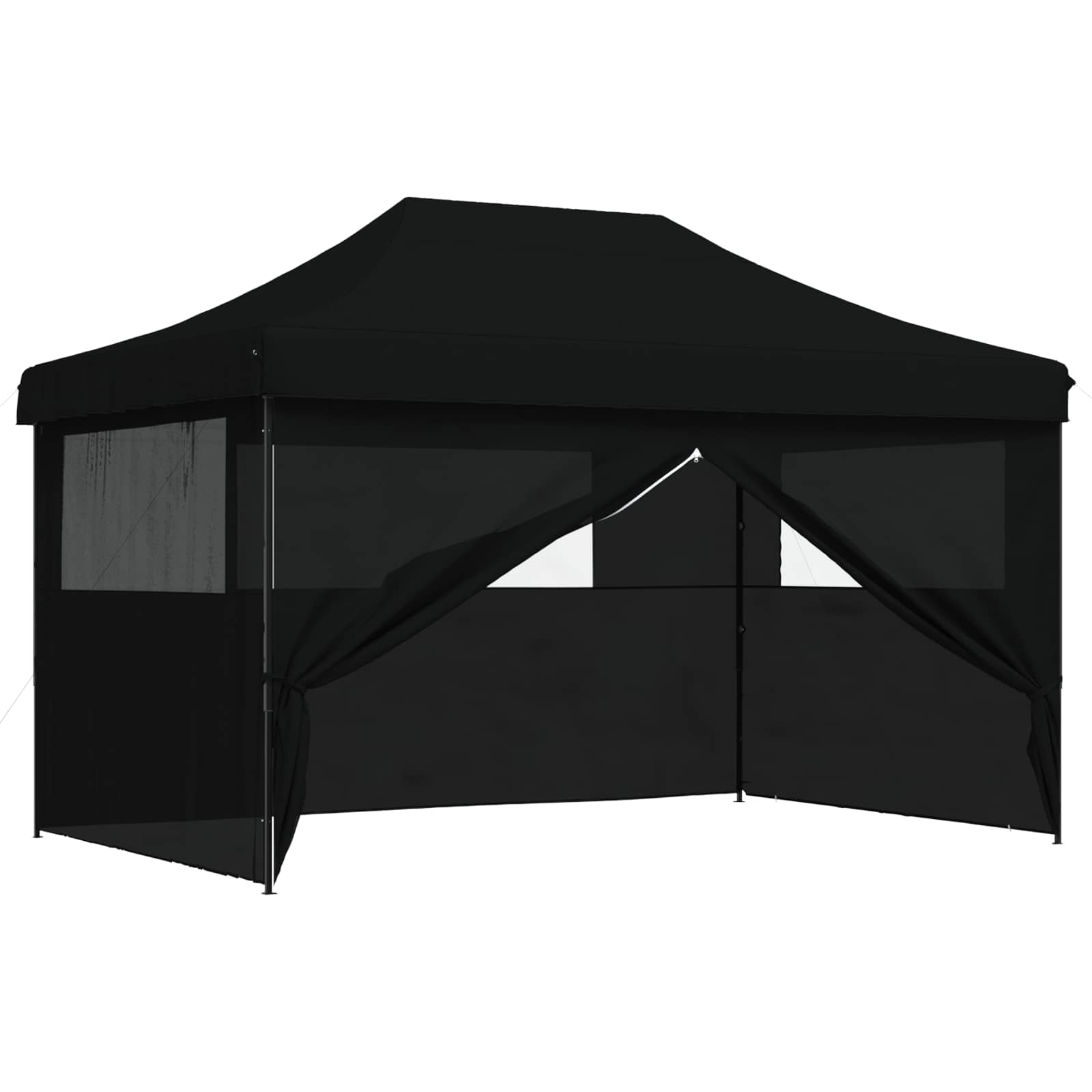 Tenda Party Nero 292 x 440 x 315 cm Tessuto Oxford