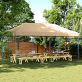 Tenda Party Beige 292 x 580 x 315 cm Tessuto Oxford