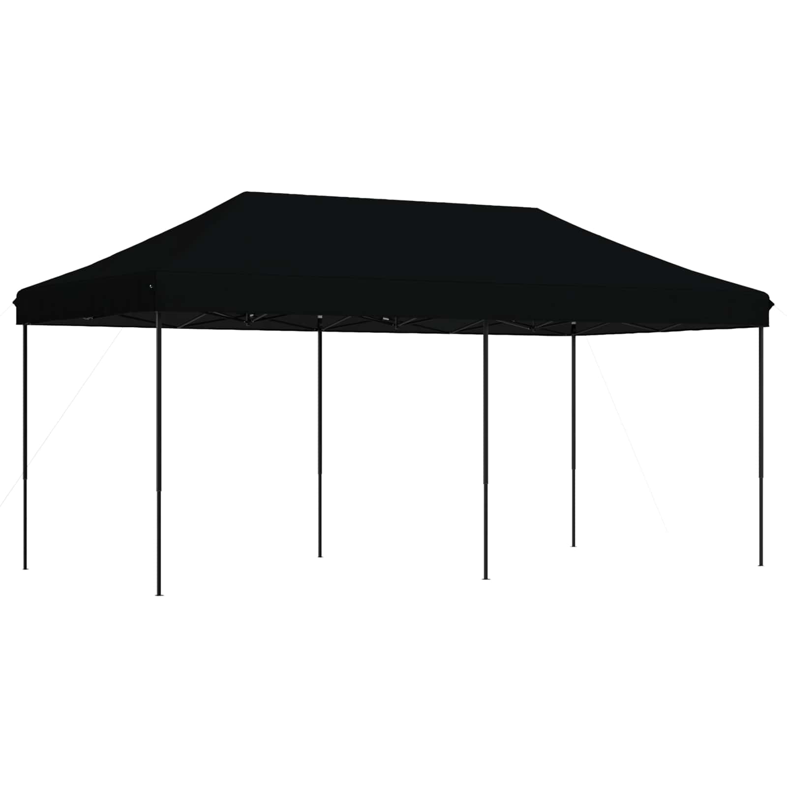 Tenda Party Nero 292 x 580 x 315 cm Tessuto Oxford