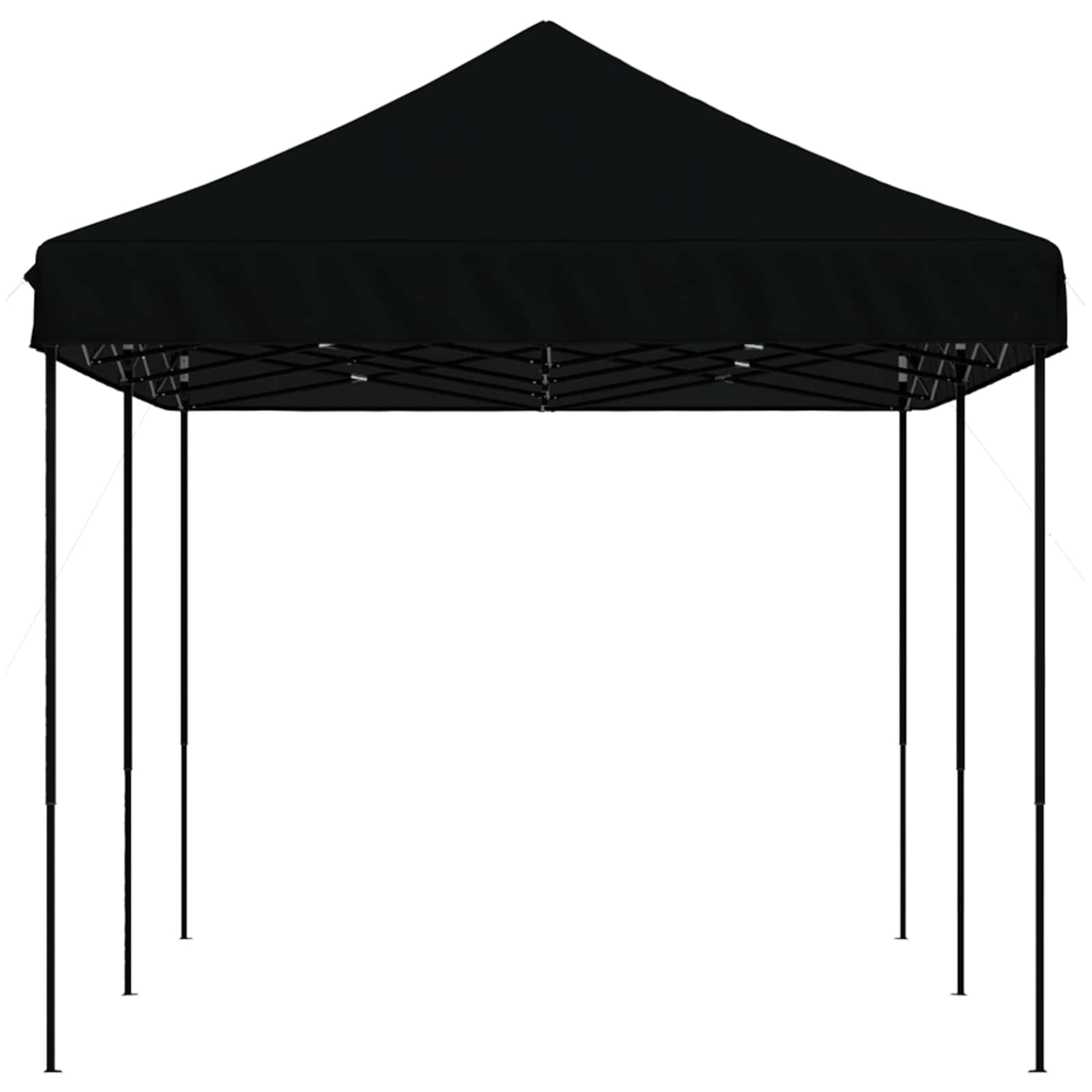 Tenda Party Nero 292 x 580 x 315 cm Tessuto Oxford
