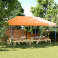 Tenda Party Arancione 292 x 580 x 315 cm Tessuto Oxford