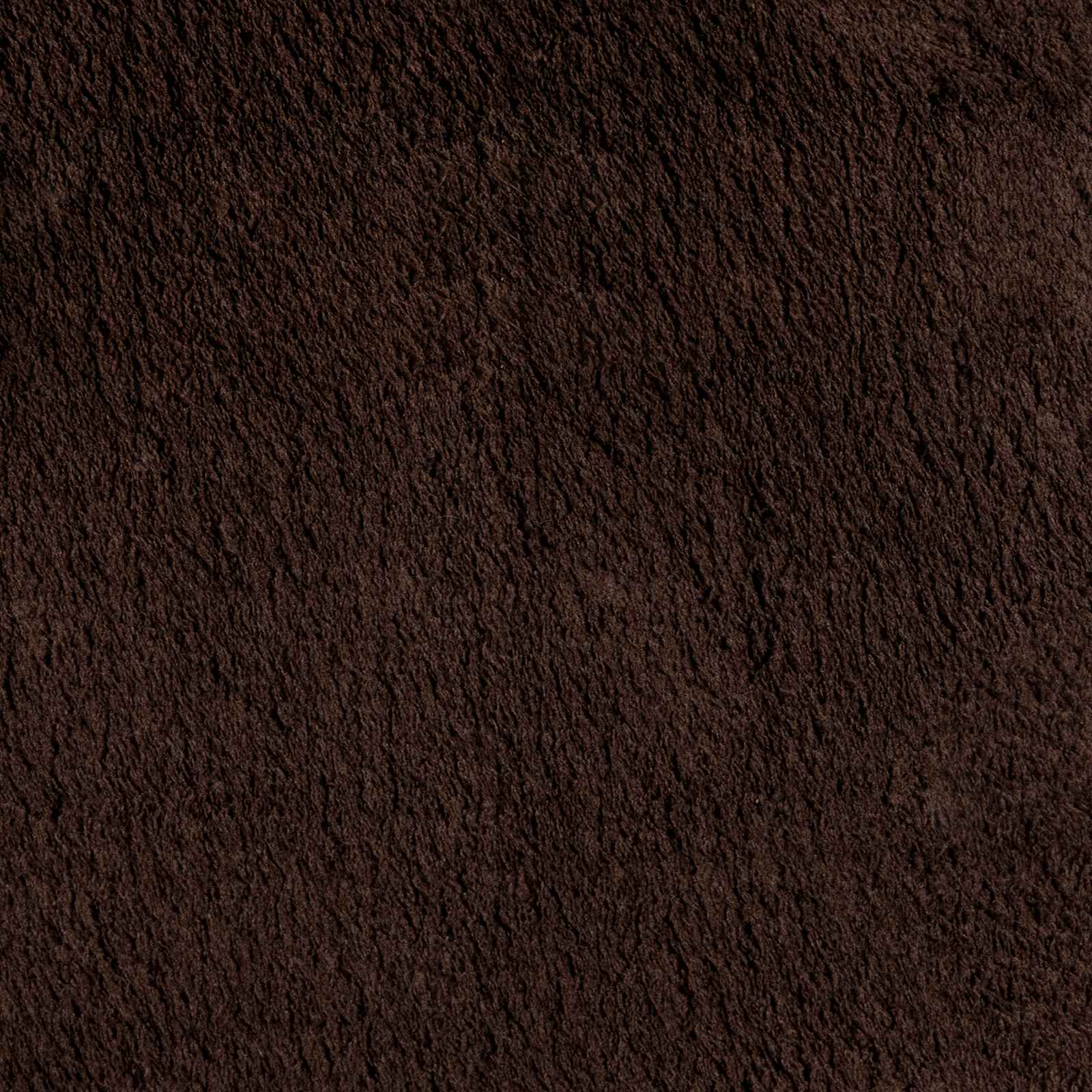 Tappeto a pelo medio, morbido e lavabile HUARTE Marrone Ø 80 CM