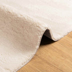 Tappeto a pelo medio, morbido e lavabile HUARTE Beige