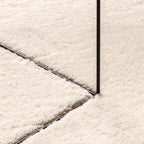 Tappeto a pelo medio, morbido e lavabile HUARTE Beige