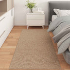 Tappeti per area Moiré AGIRA Naturale 200 x 80 cm Poliestere
