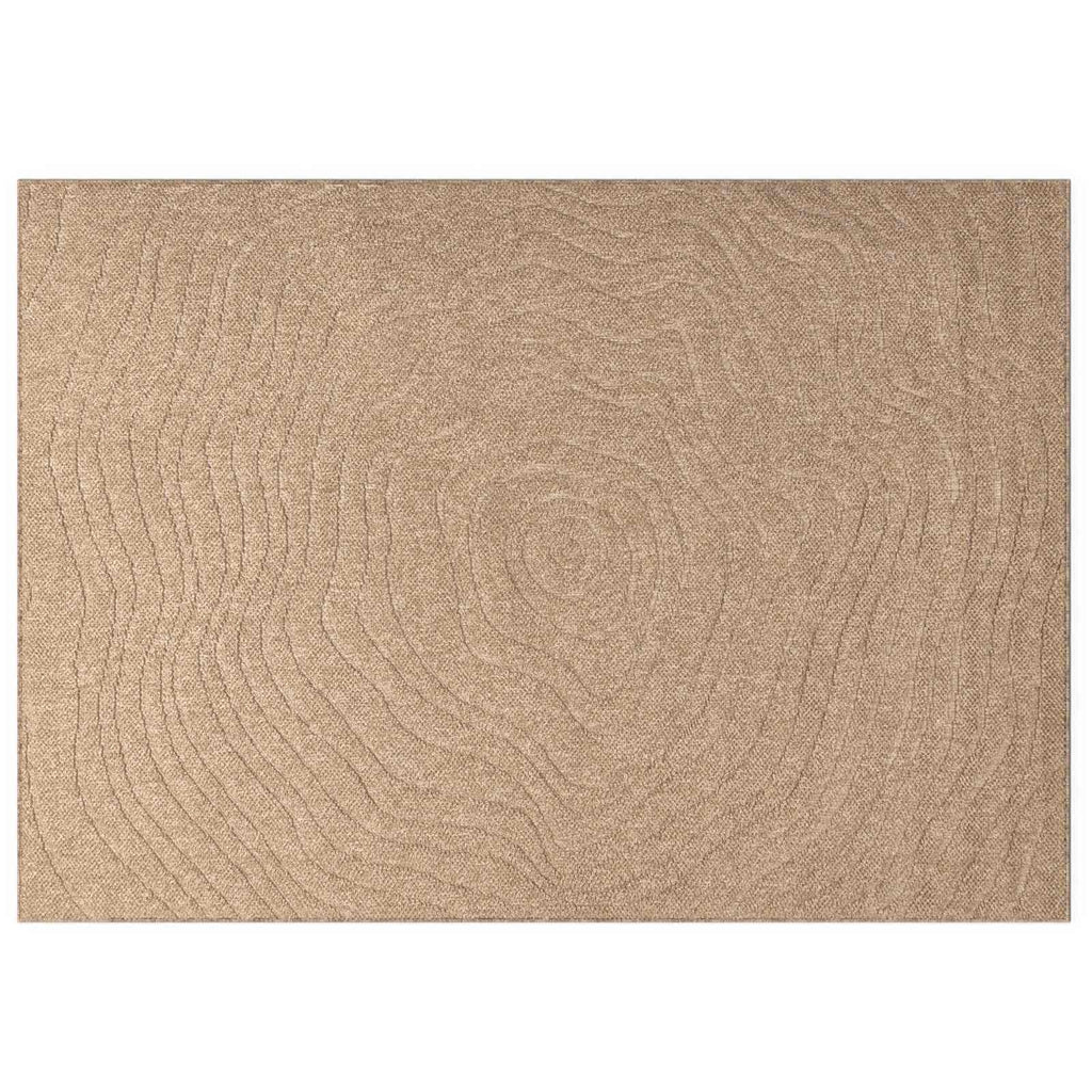 Tappeti per area Moiré AGIRA Naturale 280 x 200 cm Poliestere