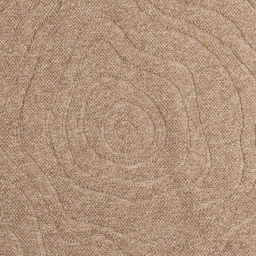 Tappeti per area Moiré AGIRA Naturale 240 x 240 cm Poliestere