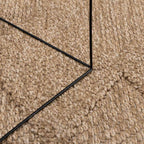 Tappeti per area AGIRA Naturale 230 x 160 cm Poliestere