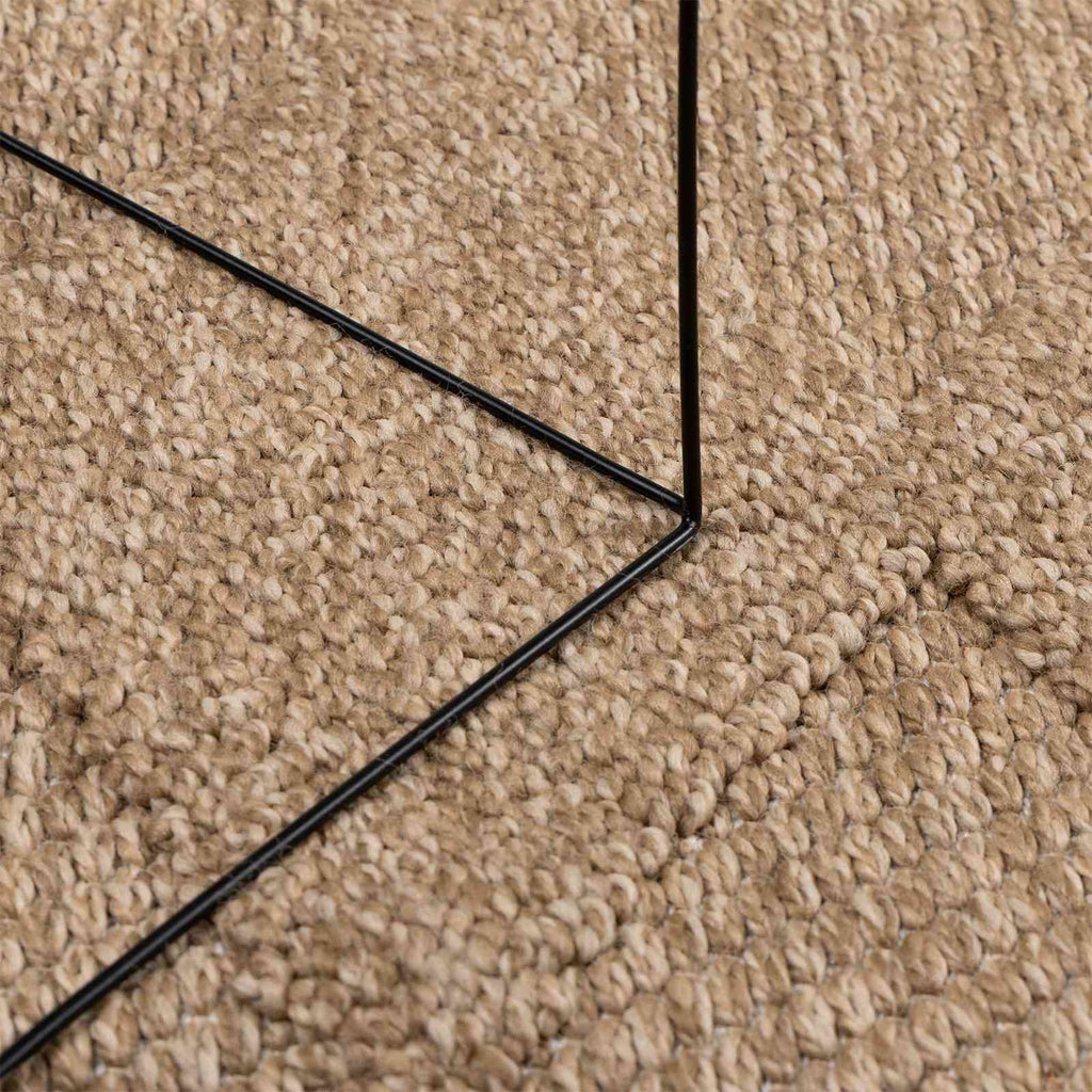 Tappeti per area AGIRA Naturale 340 x 240 cm Poliestere