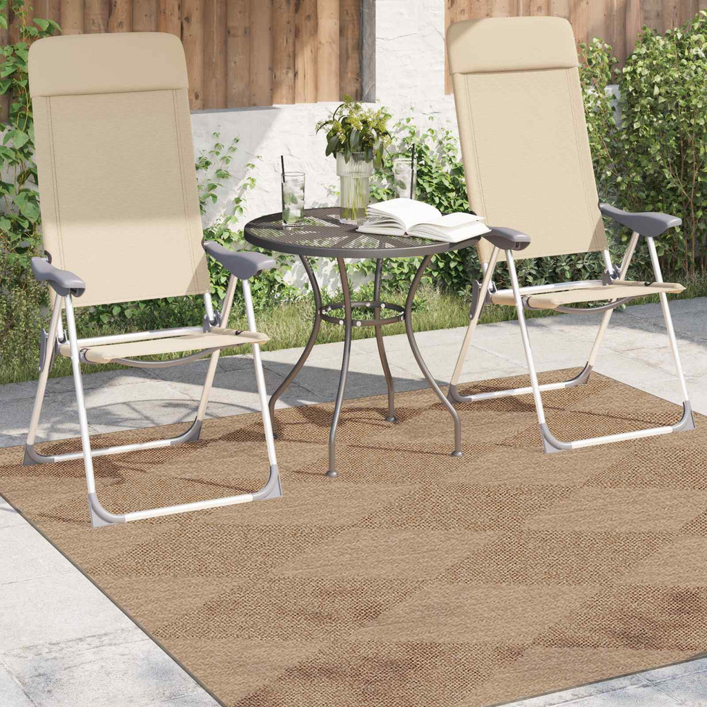 Tappeti per area Quadrato AGIRA Naturale 200 x 200 cm