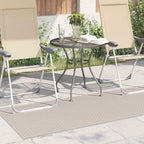 Tappeti per area Rettangolare FARO Crema 150 x 80 cm Poliestere