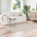 Tappeti per area Quadrato FARO Crema 120 x 120 cm Poliestere